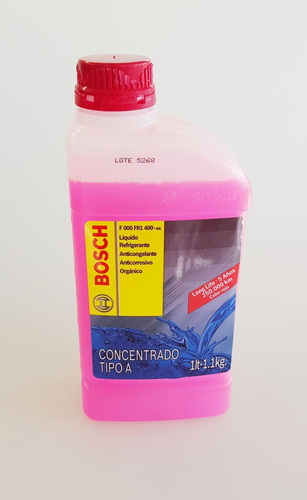 Liquido Refrigerante Y Anticongelante Organico Bosch 1 Litro