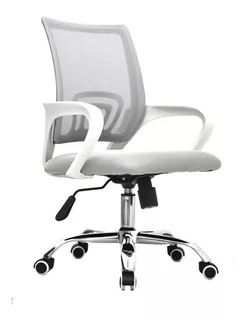 Silla Para Oficina - Modelo Adara B/g Color Blanco