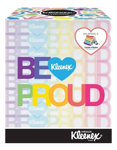 Pañuelos Desechables Kleenex Selection Pride 90 Pzas