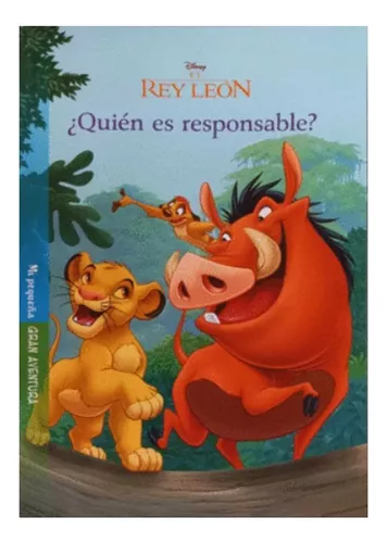 CUENTO DISNEY MINIATURA  EL REY LEÓN  Y FUNDA,CON SU ENVASE