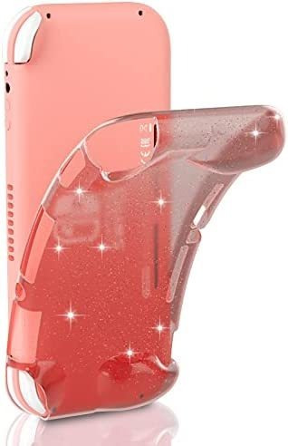 Estuche Crystal Grip Glitter Para Nintendo Switch Lite, Cubi