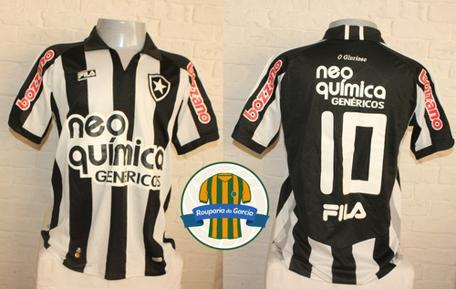 Camisa Botafogo Fila 2010 #10 - Tamanho M - Zerada