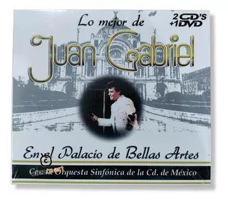 Lo Mejor De Juan Gabriel En Palacio Bellas Artes 2 Cd + Dvd