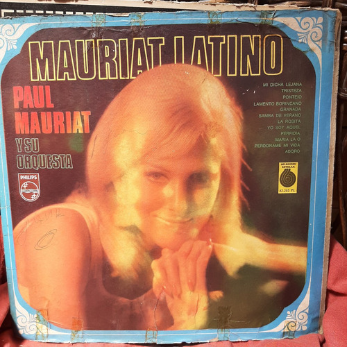 Vinilo Paul Mauriat Y Su Orquesta Mauriat Latino O2