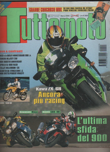 Revista De Motos Italiana -  Tutto Moto - N° 3 - Año 2000 