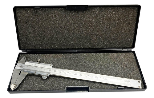 Pinza Profesional Nortools Vernier 6 Pulgadas Acero Inoxidab Color