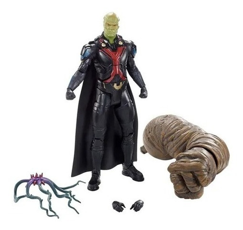 Mattel Figura Martian Manhunter Dc Detective Marciano Super