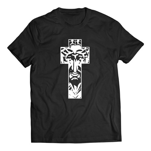 Remera Jesus Cruz Evangelista Catolico Dios Cristiano Biblia