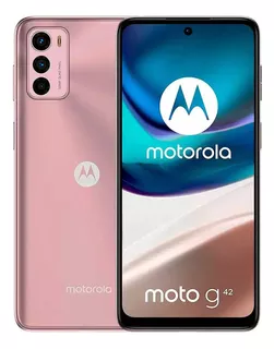 Celular Smartphone Motorola Moto G42 128gb Rosa Metálico