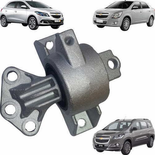 Kit 3 Coxim Motor Câmbio Manual Onix Cobalt Spin 2012 A 2016