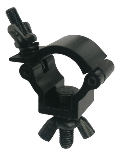 3 Abrazadera De Luz De Dj De Aluminio, Negro Para 24 A 26 Mm