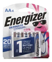 Comprar Pilas Baterias  Aa De Litio Energizer Ultimate Lithium X4 Un