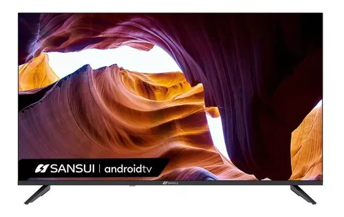 Pantalla Smart TV Sansui LED de 50 pulgadas 4K/UHD SMX50V1UA con Android TV