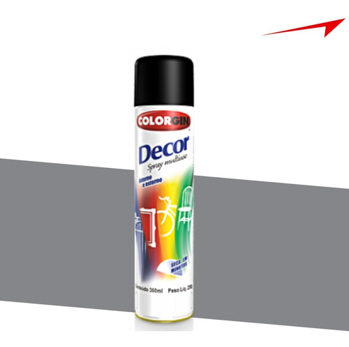 Spray Colorgin Decor Primer Cinza