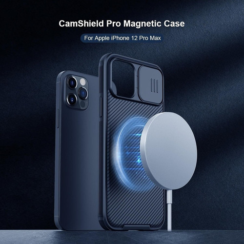 Carcasa Nillkin Camshield Magsafe Para iPhone 12 / Pro / Max