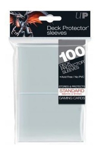 Sleeves Ultra Pro - Transparente Gaming Card