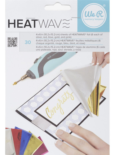American Crafts  Juego De 30 We R Memoria Keepers  Heatwave