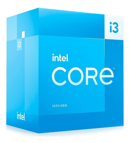 Processador Intel Core I3-13100 3.4ghz Lga 1700 Ddr4 E Ddr5