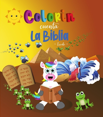 Imagen 1 de 5 de Biblia Para Niños - Colorin Cuenta La Biblia - Éxodo