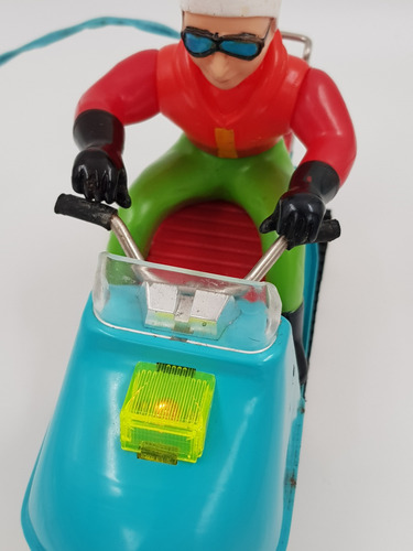 Moto Nieve Snow Mobile Rc Bandai 1960 Si Funciona Abierto (Usado)