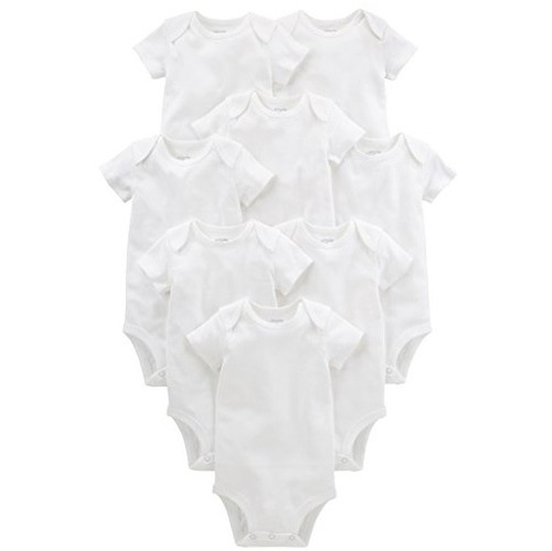 Ropa Para Bebe Bodys Unisex Paquete De 8 Tamaño Preemie