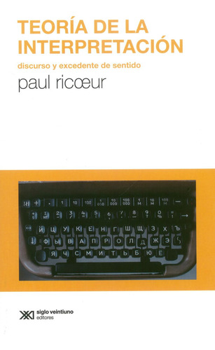 Libro Teoría De La Interpretación