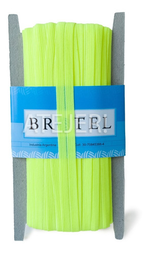 Imagen 1 de 2 de Elástico Para Lencería Fluo Brotel 400362 14mm X 20 Metros