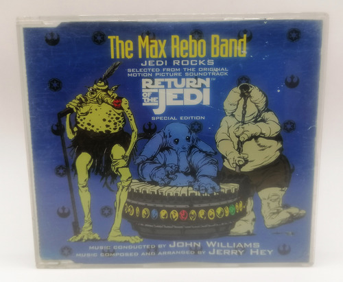 Star Wars Return Of The Jedi The Max Rebo Band Cd Single 97 Edición Limitada (Usado)