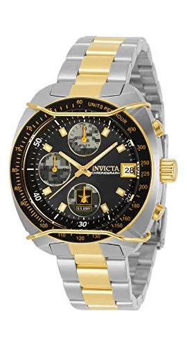 Reloj Cronógrafo De Cuarzo Invicta U.s. Army 31846 Para Muje