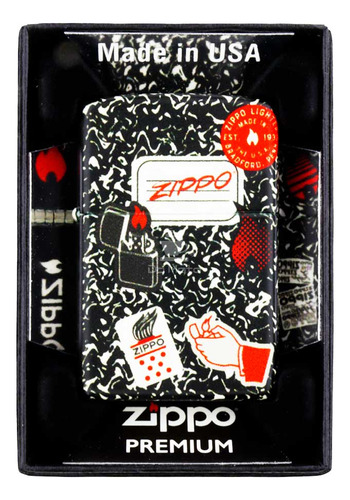 Isqueiro Zippo Notebook Design 46707