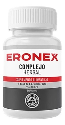 Eronex Complejo Herbal Salud De La Prostata 20caps Sfn