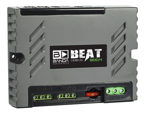 Módulo Amplificador Banda Beat 800.4 800 Rms - Bridge 4 Ohms