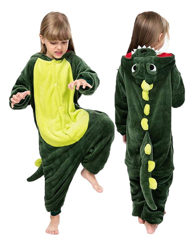 Fiesta De Pijama De Una Pieza De Dinosaurio Para Niños