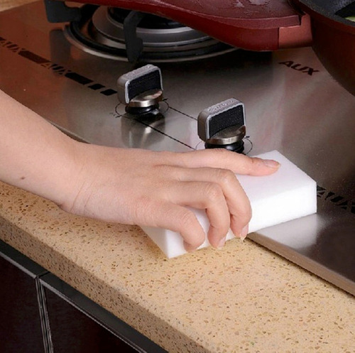 Imagem 5 de 8 de Kit C/ 10 Esponjas Extra Resistente Limpeza Em Geral Cozinha