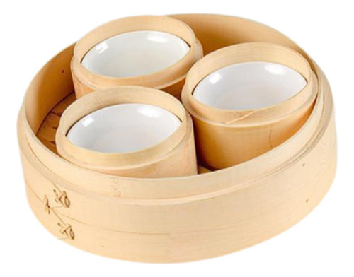 Cesta De Bambú Para Cocinar Al , Para Hacer Albóndigas, Al