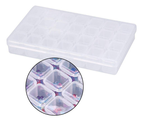 Caja De Diamantes De Imitación, Caja Vacía Transparente P.