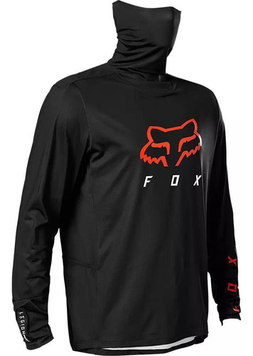 Polera Moto Ranger Drive Negro Fox