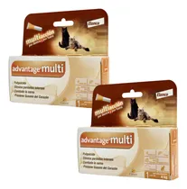 Comprar Advantage Multi Pipeta Antipulgas Gatos Menores A 4kg 2 Pzas