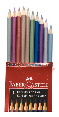Imagem 6 de 7 de Lápis De Cor Neon + Pastel + Metálico Faber-castell