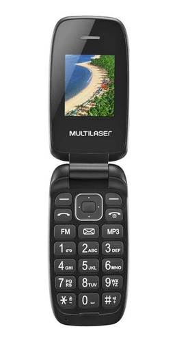 Celular Barato Multilaser Flip Up Dois Chip Câmera Radio Sms