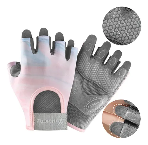 Guantes GYM Tácticos Crossfit Fitness Gimnasio Mujer Hombre Un Par, Moda  de Mujer