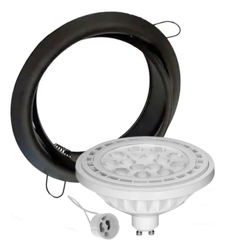 Spot-artefacto C/lamp Led Ar111 220v 12w Dimerizable