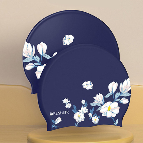 Gorro De Natación Para Mujer Gorro De Baño Con Estampado