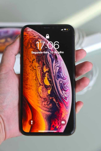 iPhone XS 64gb Rose Gold + Capa Original + Capa Pong Hib