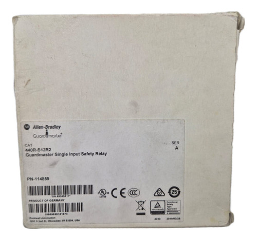 Allen Bradley 440r-s12r2 Relay