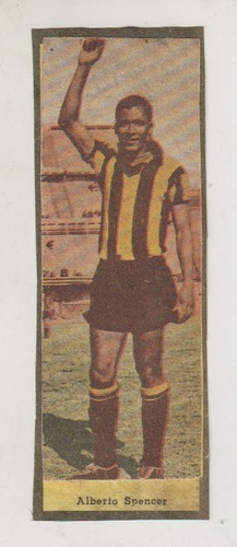 Uruguay Futbol Figurita Idolo Alberto Spencer Peñarol 1966