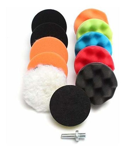 Auart Leiy-polishing Pad 11pcs 3  Waffle Sponge Buffer Polis