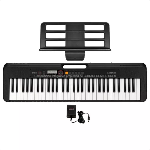 Parcial Escarpado idioma Organo Teclado Casio Ct-s200 Teclas Piano Usb Fuente Negro