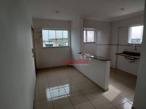 Imagem 3 de 22 de Apartamento Com 1 Dormitório À Venda, 52 M² Por R$ 175.000,00 - Parque São Vicente - São Vicente/sp - Ap1044