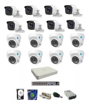 Comprar Kit Dvr 16 Ch Hilook\u002F 08 Bullet Hilook\u002F 08 Dome Áudio Hilook